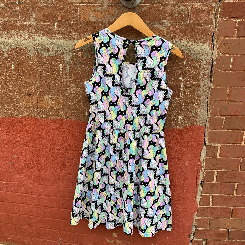 Retrolicous Unicorn fit And flare dress - Picture 2 of 4